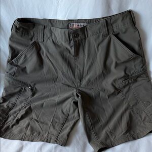 5.11 Tactical Men's Olive Cargo Shorts - Dark Olive